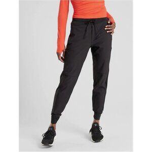 Athleta Headlands Hybrid Trek Black Joggers Women's Size 14